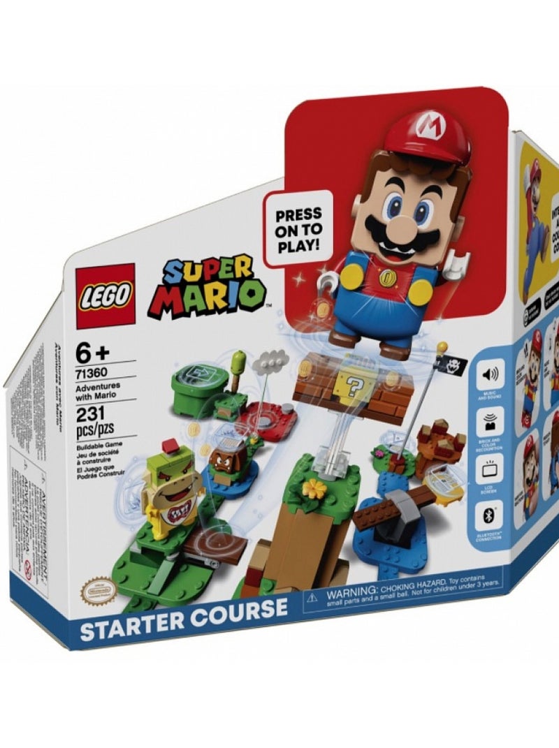 71360 Pack De Demarrage Les Aventures De Mario 'lego®' Super Mario N/A - Kiabi