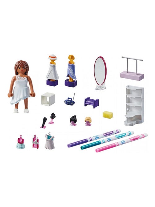 71373 PLAYMOBIL Color : Atelier de styliste - Kiabi