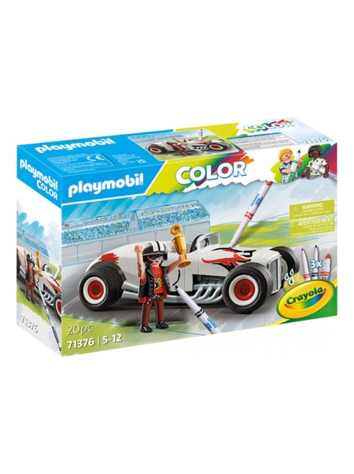 71376 PLAYMOBIL Color : Voiture de course - Kiabi