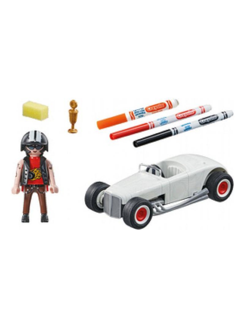 71376 PLAYMOBIL Color : Voiture de course N/A - Kiabi