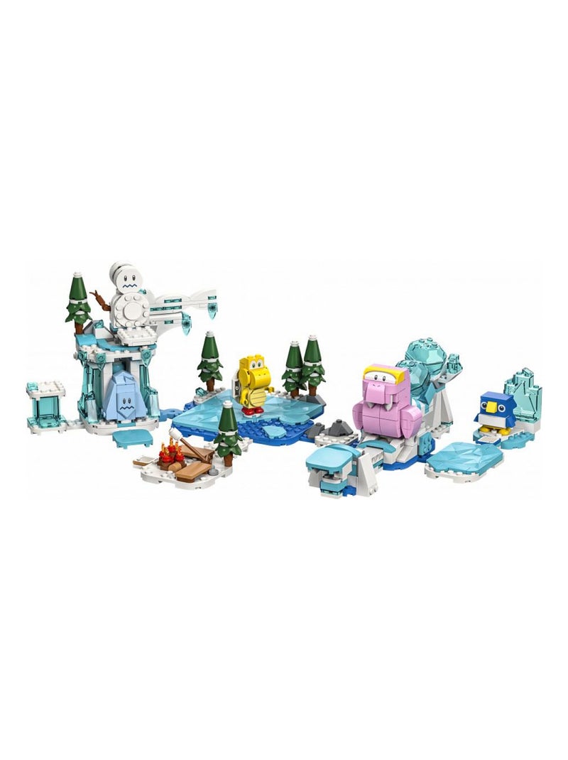 71417 Laventure dans la neige de Morsinet LEGO® Super Mario Vert - Kiabi