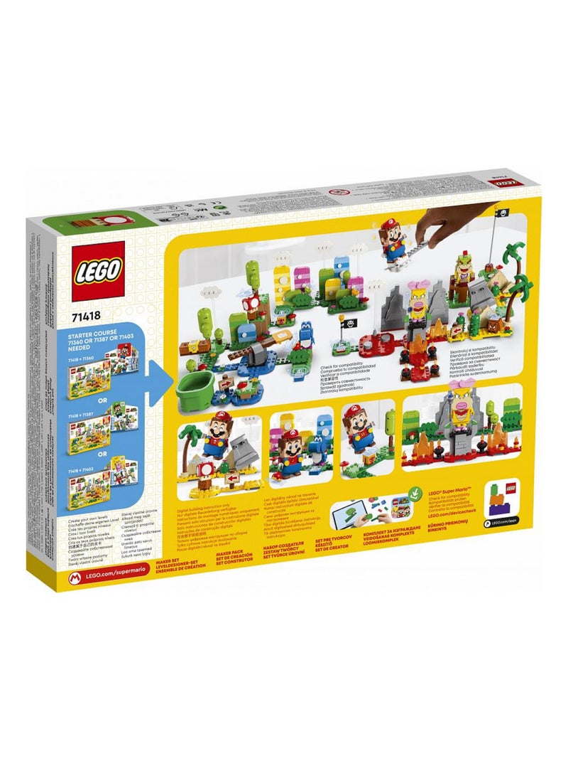 71418 La boîte doutils créative LEGO® Super Mario Jaune - Kiabi