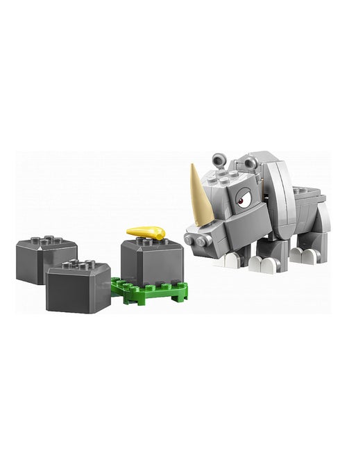 71420 Ensemble d extension rambi le rhinoceros Super Mario - Kiabi