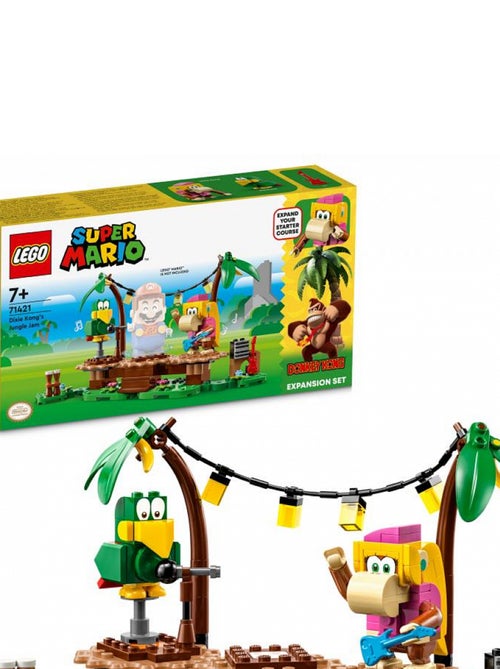 71421 Ensemble d extension concert de Dixie Kong dans la jungle Super Mario - Kiabi