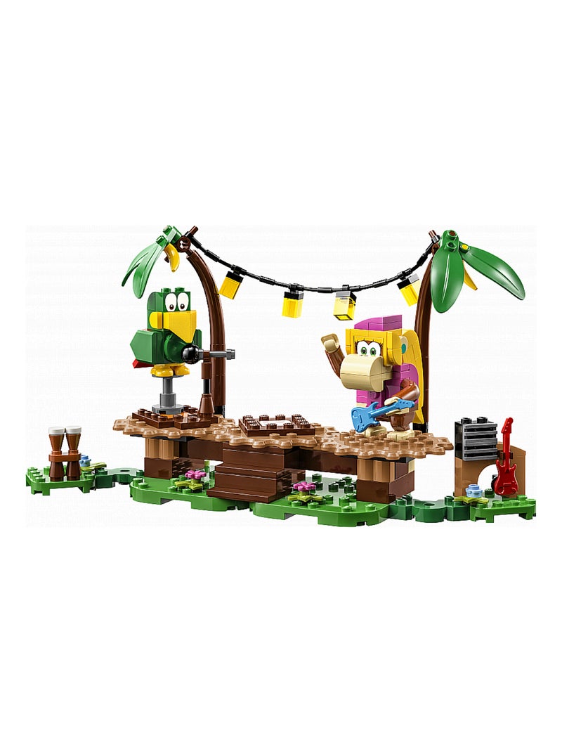71421 Ensemble d extension concert de Dixie Kong dans la jungle Super Mario Noir - Kiabi