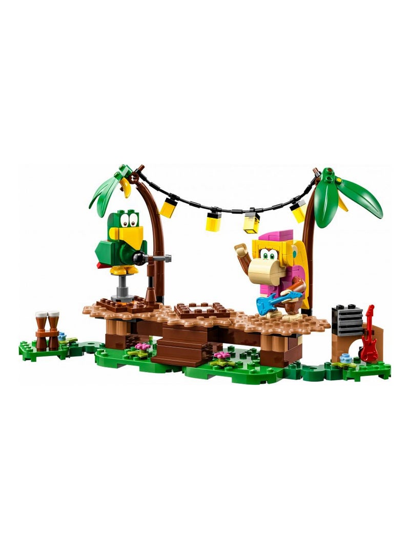 71421 Ensemble d extension concert de Dixie Kong dans la jungle Super Mario Noir - Kiabi
