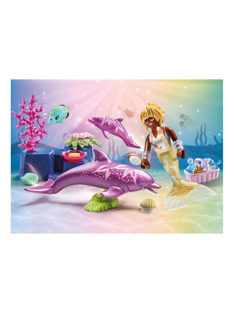 71501 - Sirène avec dauphins N/A - Kiabi