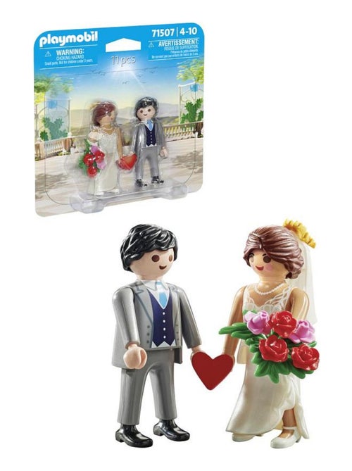 71507 - 'Playmobil' - Couple de maries - Kiabi