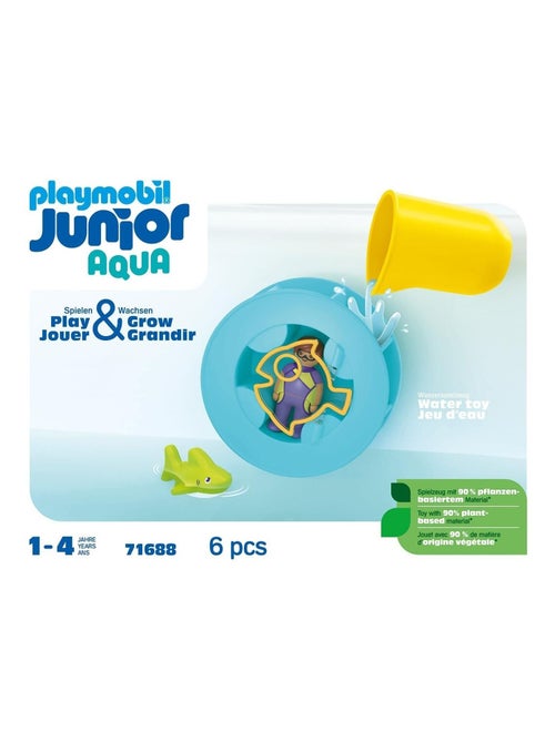 71688 Roue aquatique avec bébé requin - Kiabi