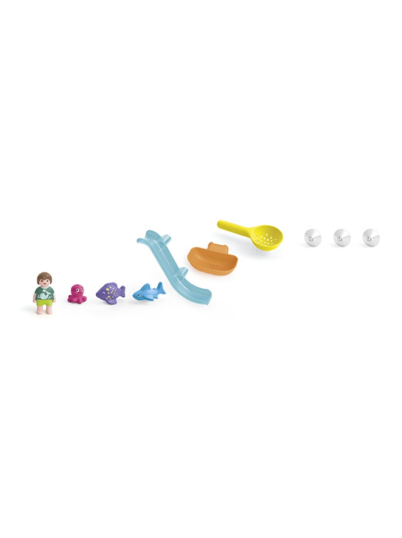 71689 - 'Playmobil' Toboggan aquatique et animaux marins N/A - Kiabi