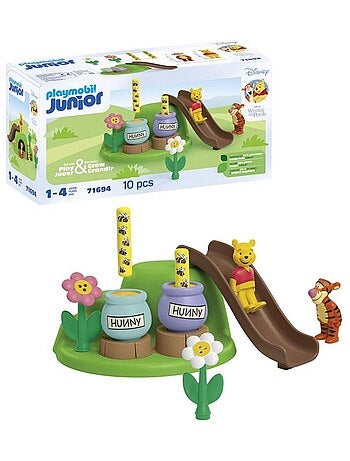 71694 - Winnie l'ourson et tigrou jardin