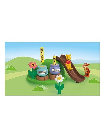 71694 - Winnie l'ourson et tigrou jardin