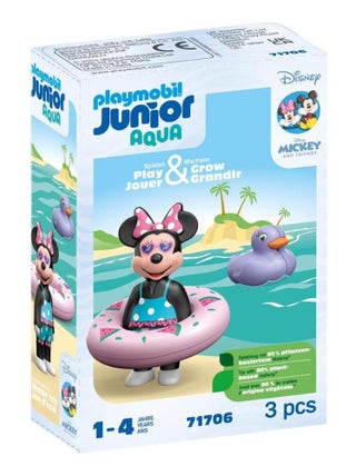 71706 Junior  and  disney : minnie avec bouee