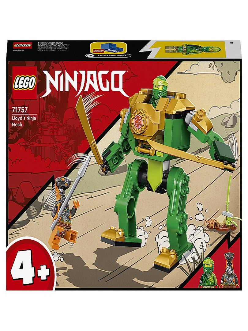 71757 Le Robot Ninja De Lloyd 'lego®' 4+ Ninjago N/A - Kiabi