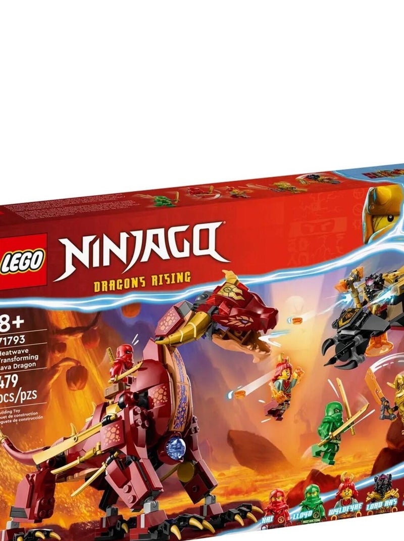 71793 Le dragon de lave transformable de heatwave N/A - Kiabi
