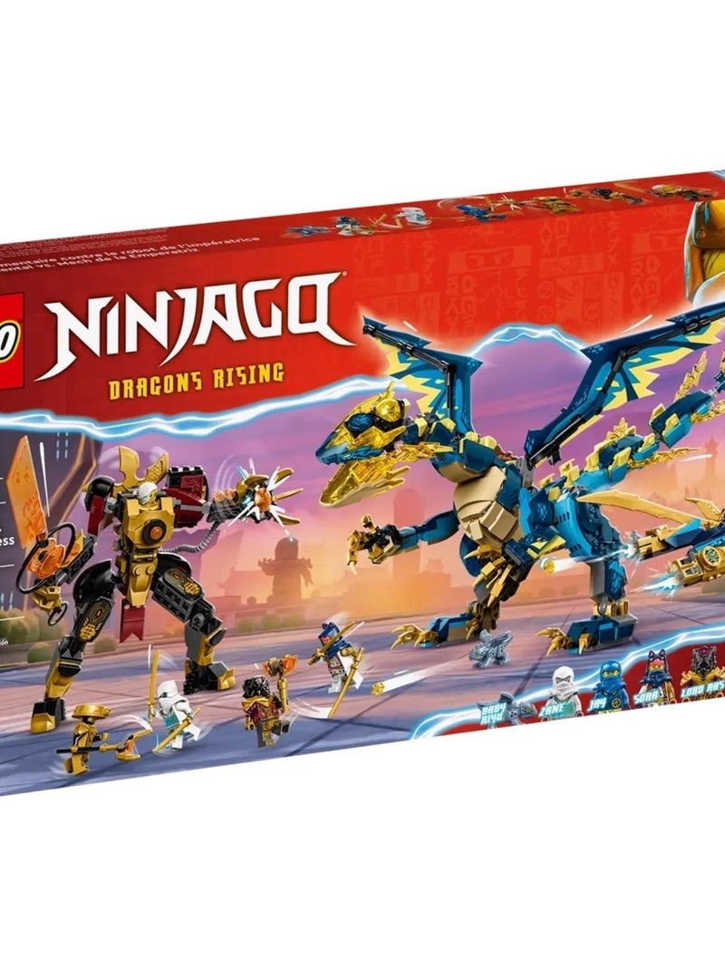 71796 Lego Ninjago - Le dragon élémentaire contre le robot de limpératrice N/A - Kiabi