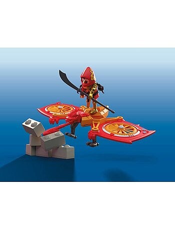 71833 'playmobil' super-héros et son drone contre un ninja