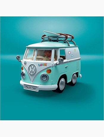 71857 'playmobil' volkswagen t1 camper 'playmobil' icon cars