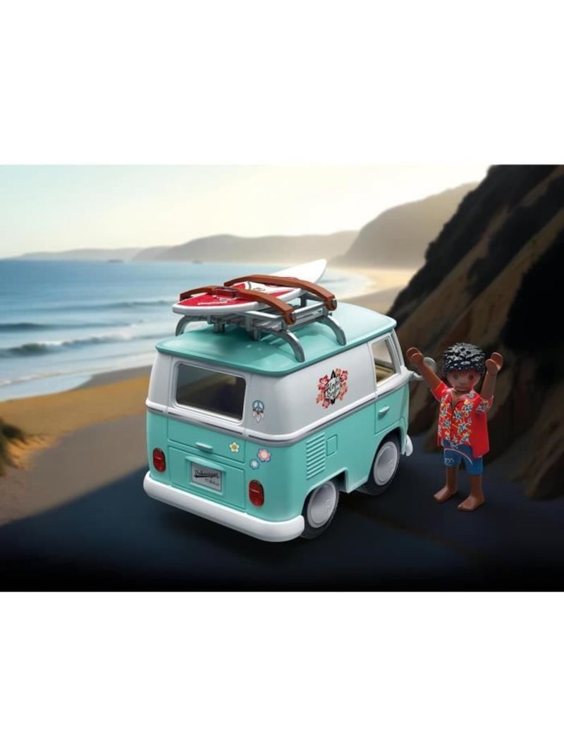 71857 'playmobil' volkswagen t1 camper 'playmobil' icon cars N/A - Kiabi