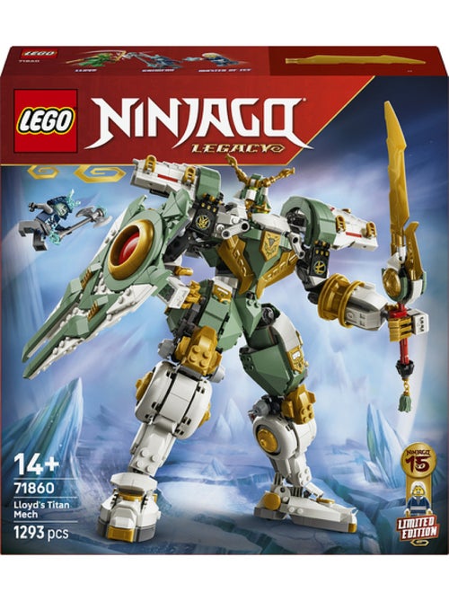 71860 15e anniversaire : le robot titan de lloyd 'lego'® ninjago® - Kiabi