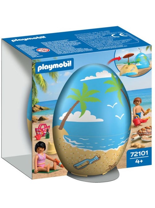 72101 uf 2en1 : vacances à la plage 'playmobil' - Kiabi