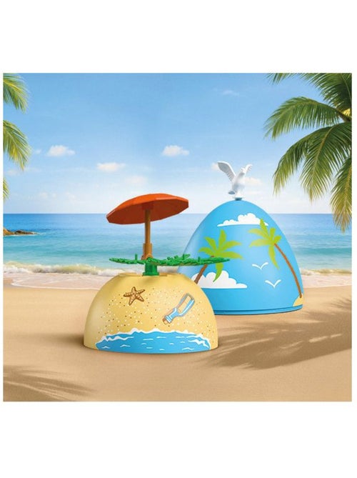 72101 uf 2en1 : vacances à la plage 'playmobil' - Kiabi