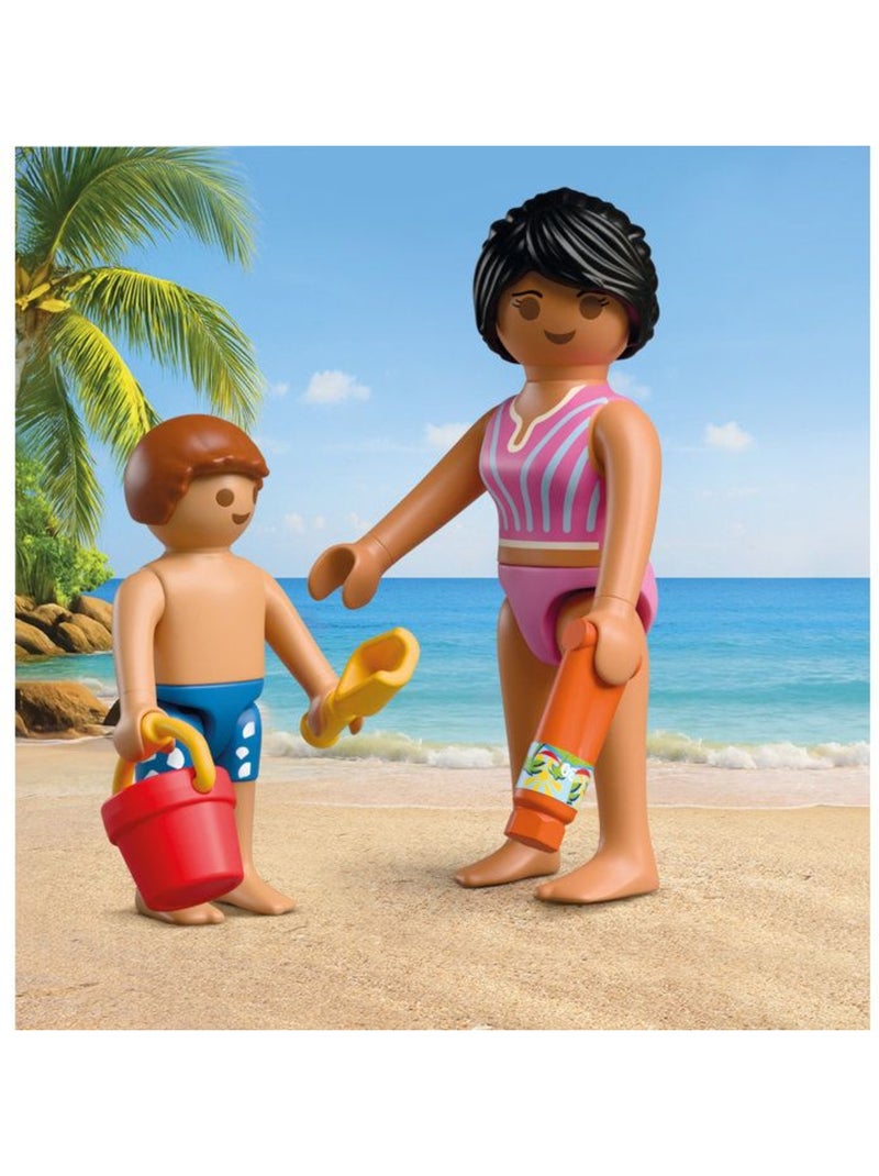 72101 uf 2en1 : vacances à la plage 'playmobil' N/A - Kiabi
