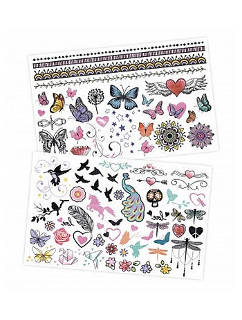 75 Tattoos lavables Paillettes