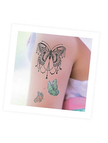 75 Tattoos lavables Paillettes