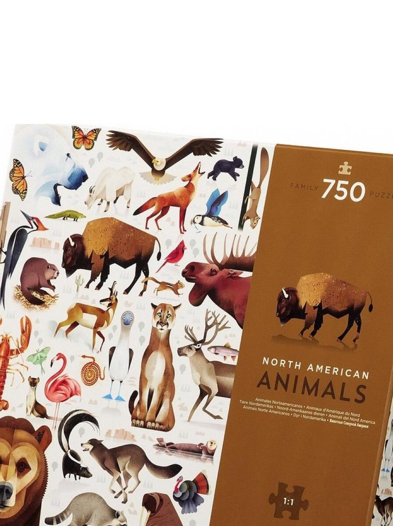 750 pcs Animaux d Amerique N/A - Kiabi