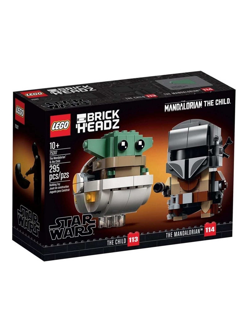 75317 Le Mandalorien Et L Enfant 'lego®' Brickheadz N/A - Kiabi