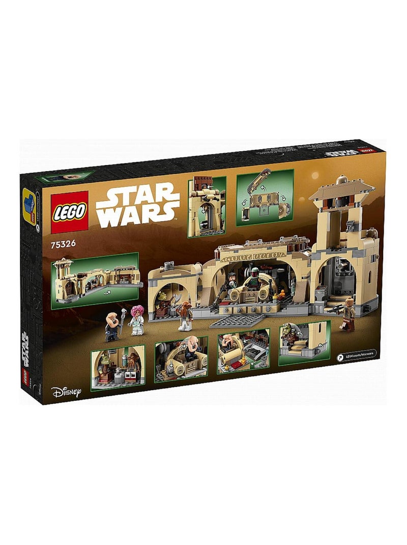 75326 La Salle Du Trône De Boba Fett 'lego®' Star Wars N/A - Kiabi