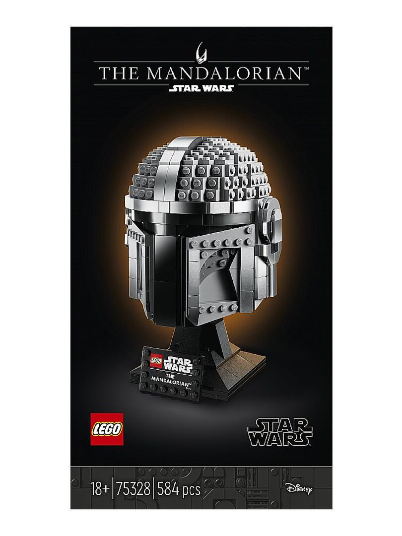 75328 Le Casque Du Mandalorien 'lego®' Star Wars - N/A - Kiabi