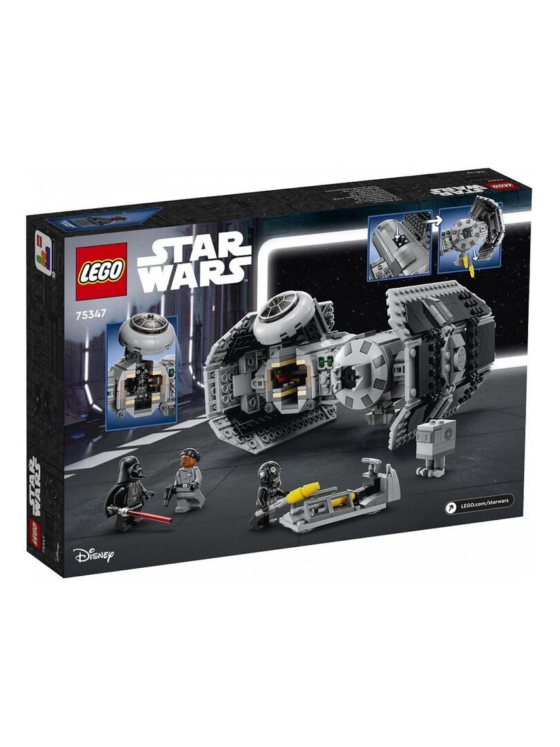 LEGO 75347 Star Wars Le Bombardier TIE, Kit de Maquette à Construire,  Vaisseau avec Figurine de Droïde Gonk et Minifigurine Dark Vador, Idée  Cadeau de Saint-Valentin : : Jeux et Jouets