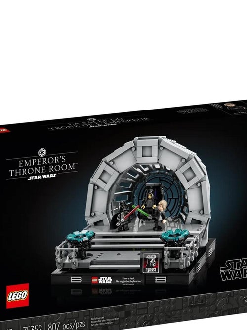 75352 - LEGO Star wars - Diorama de la salle du trône de lempereur - Kiabi