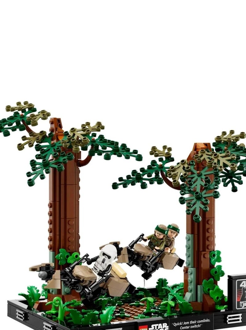 75353 - LEGO Star wars - Diorama de la course-poursuite en speeder sur endor N/A - Kiabi