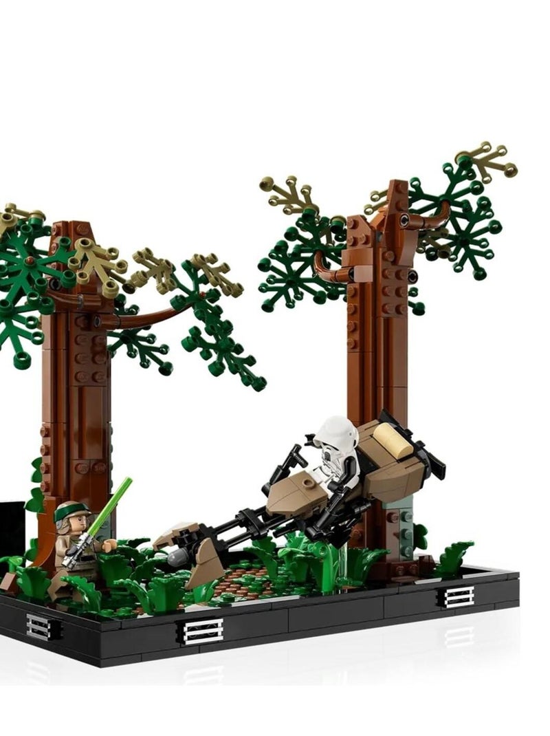 75353 - LEGO Star wars - Diorama de la course-poursuite en speeder sur endor N/A - Kiabi
