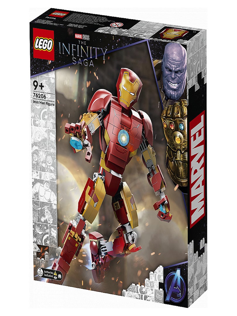 LEGO® 76206 Marvel L'Armure Articulée d'Iron Man, Figurine Collectionner,  dès 9 ans Avengers: Age Of Ultron, Set Infinity Saga sur marjanemall aux  meilleurs prix au Maroc