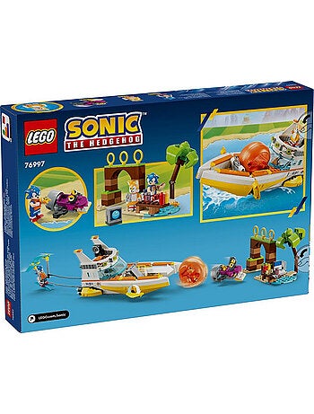 76997 Le bateau d’aventures de tails