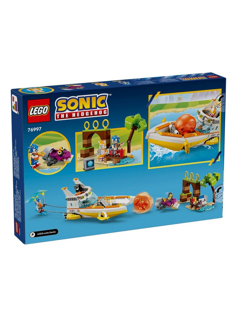 76997 Le bateau daventures de tails Orange - Kiabi