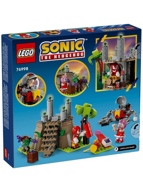 76998 Knuckles et le sanctuaire du Master Emerald LEGO® Sonic - Kiabi