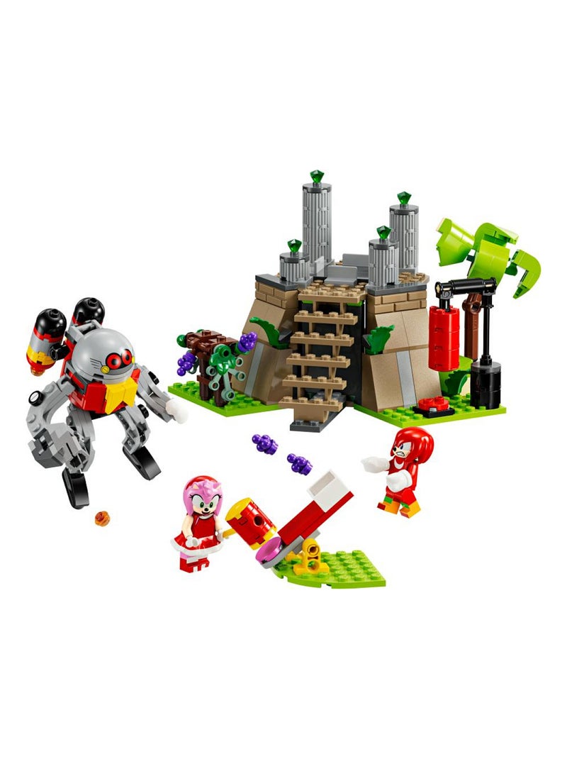 76998 Knuckles et le sanctuaire du Master Emerald LEGO® Sonic Rouge - Kiabi