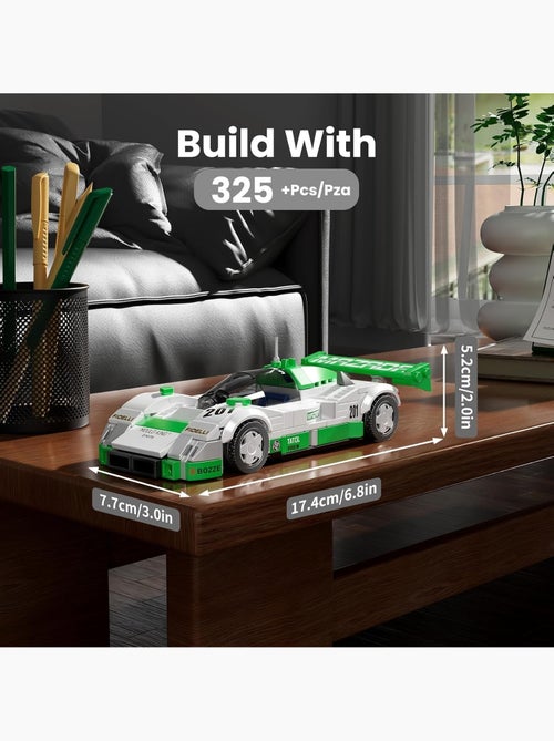 787B Voiture de sport + vitrine - Kiabi