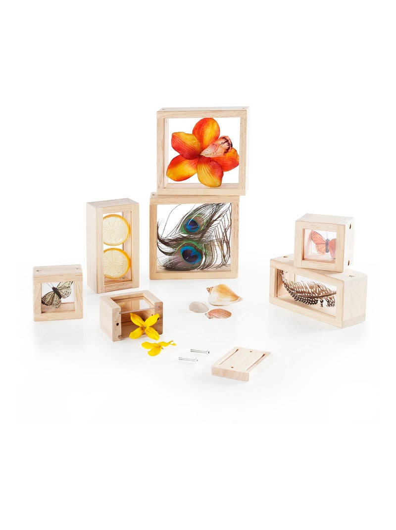 8 Blocs à trésors Beige - Kiabi