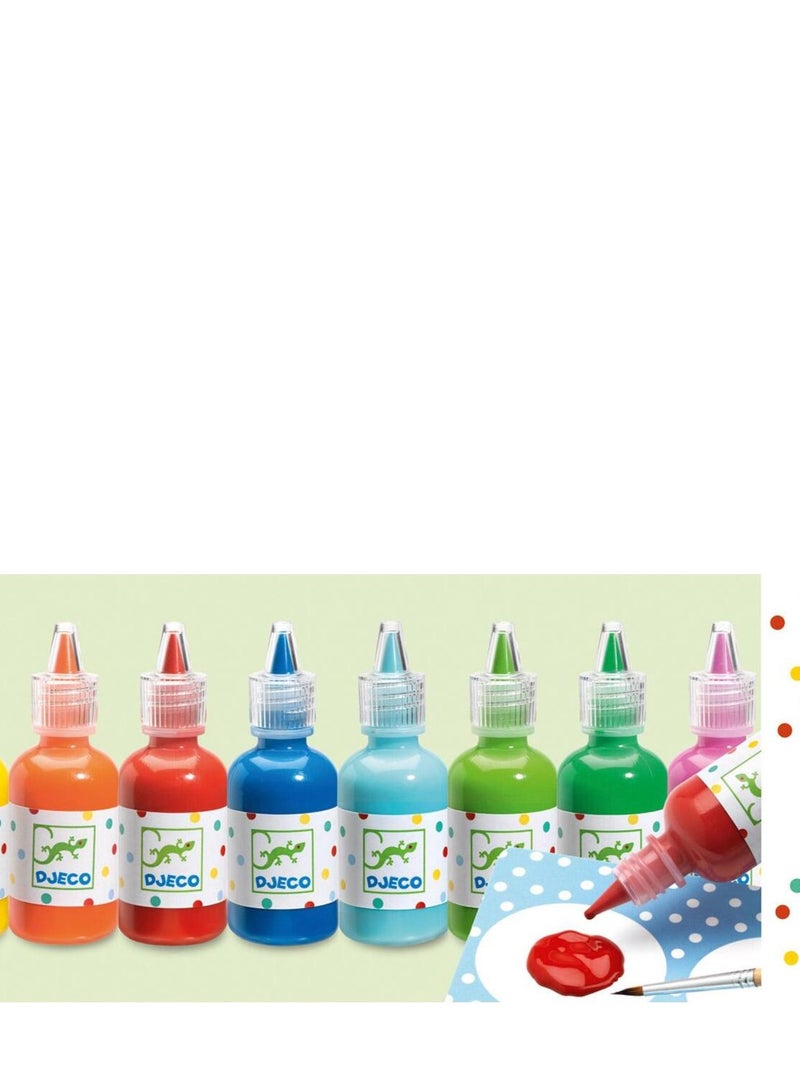 8 bouteilles de gouaches N/A - Kiabi