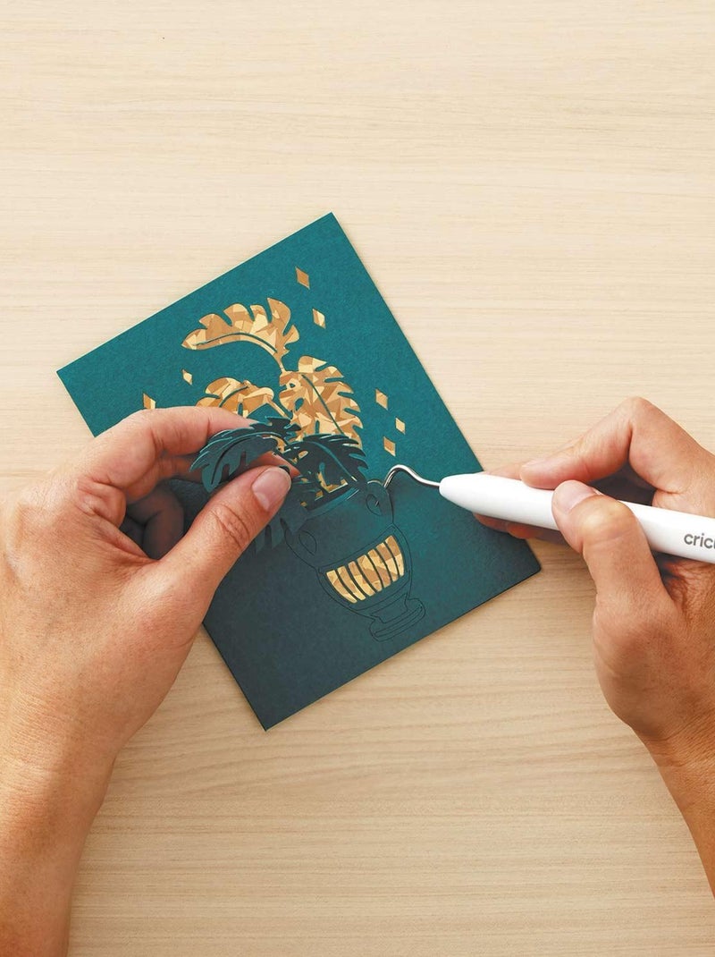 8 Cartes adhésives et enveloppes Émeraude / - Cricut N/A - Kiabi