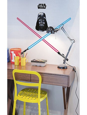 8 Stickers géant Dark Vador et Sabres Laser Star Wars 50 x 70 cm