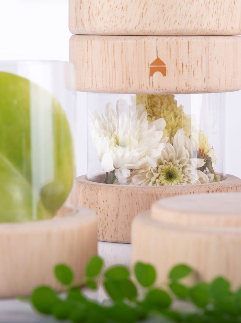 8 Tubes à trésors Beige - Kiabi