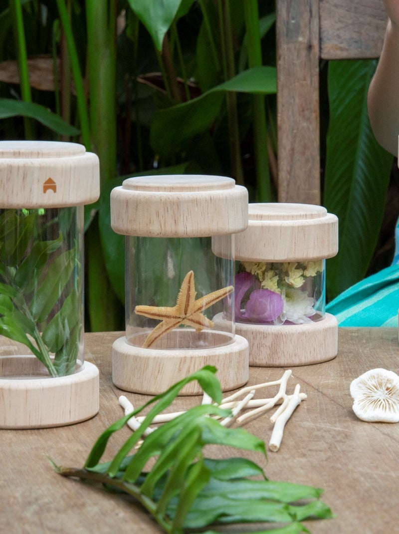 8 Tubes à trésors Beige - Kiabi