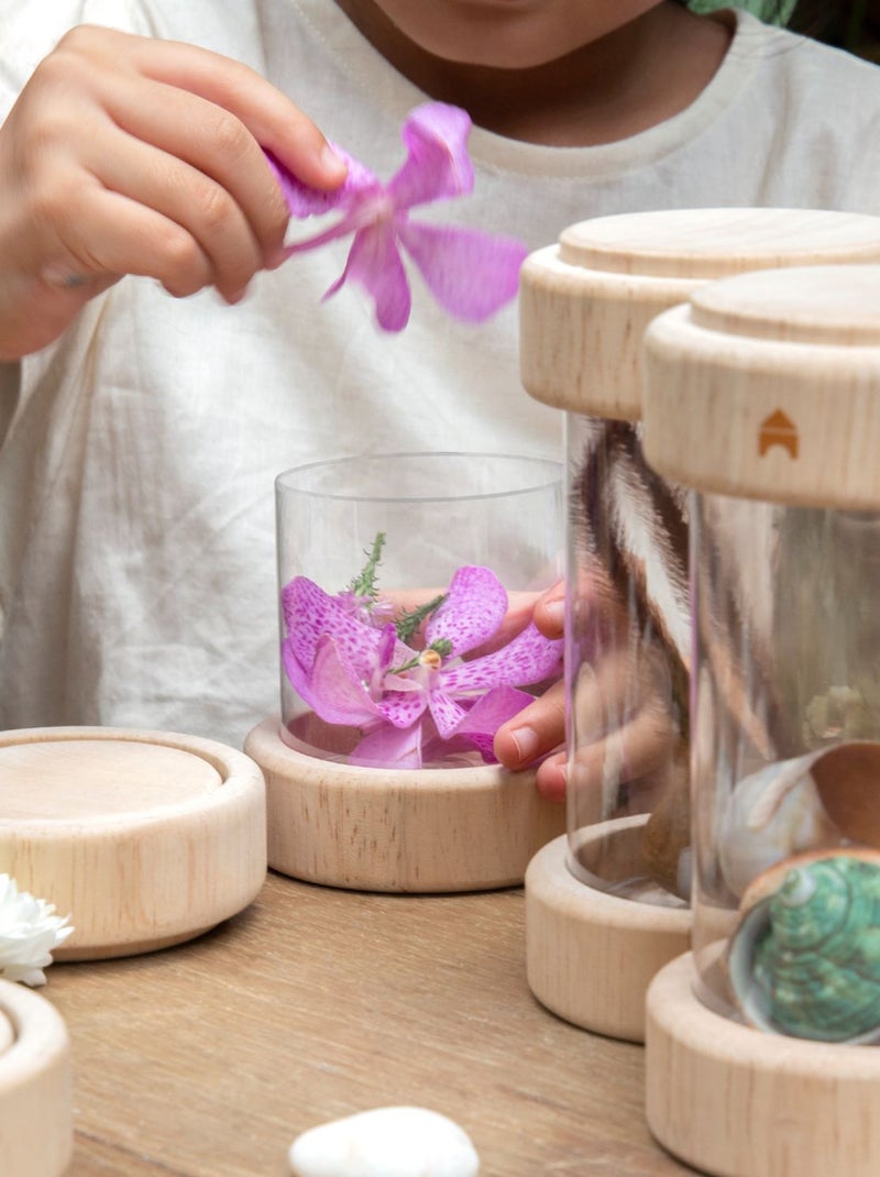 8 Tubes à trésors Beige - Kiabi